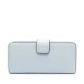 Furla logo-lettering leather wallet - Grey