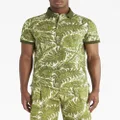 ETRO all-over graphic-print polo shirt - Green