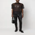 Dsquared2 coated-finish slim-fit jeans - Black