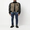 Dsquared2 leopard-print bomber jacket - Neutrals