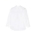 Scotch & Soda embroidered-logo organic cotton shirt - White