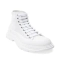 Alexander McQueen interwoven-design boots - White