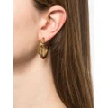 Aurelie Bidermann Floresta hoop earrings - Gold