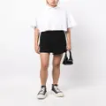 izzue A-line wrap miniskirt - Black