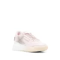 Stella McCartney sequin-embellished lace-up sneakers - Pink