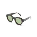 Retrosuperfuture Vostro oval-frame sunglasses - Brown