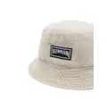 Vilebrequin logo-patch linen bucket hat - Green