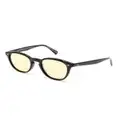 Oliver Peoples Desmon round-frame sunglasses - Black