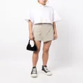 izzue A-line wrap miniskirt - Brown