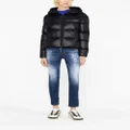 Dsquared2 feather-down puffer jacket - Black