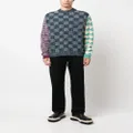 Marni chunky-knit virgin-wool jumper - Blue