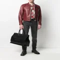 TOM FORD leather biker jacket - Red