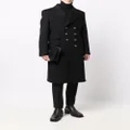 TOM FORD double-breasted tailored coat - Black