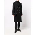TOM FORD double-breasted tailored coat - Black