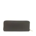 Ferragamo Gancini-plaque leather wallet - Grey