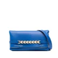 Victoria Beckham Chain Pouch leather tote bag - Blue