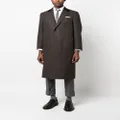 Thom Browne elongated single-breasted button coat
