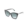 Jimmy Choo Eyewear Ruag cat-eye sunglasses - Black