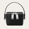 Ferragamo Micro leather mini bag - Black