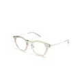 Oliver Peoples Len round-frame glasses - Neutrals