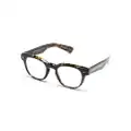 Oliver Peoples Allenby tortoiseshell-effect glasses - Black