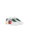 Dolce & Gabbana Portofino logo-patch sneakers - White