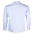 TOM FORD long-sleeve cotton shirt - Blue