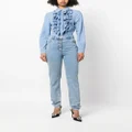 MOSCHINO JEANS high-rise slim-cut jeans - Blue