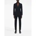 Alexander McQueen tailored peak lapels blazer - Black