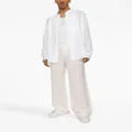 Dolce & Gabbana drawstring-fastening waistband trousers - White