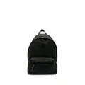 Moncler logo-patch zip-around backpack - Black