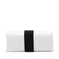 Marni logo-print tri-fold wallet - White