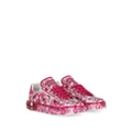 Dolce & Gabbana Portofino Majolica-print sneakers - Red