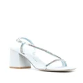 Stuart Weitzman crystal-embellishment open-toe sandals - Blue