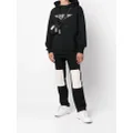 Mostly Heard Rarely Seen 8-Bit Flying 8 cotton hoodie - Black