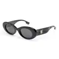 Burberry Eyewear oversized round-frame sunglasses - Black