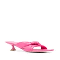 Stuart Weitzman slip-on square-toe sandals - Pink