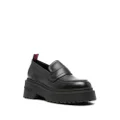 Tommy Jeans Ava leather loafers - Black