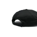 Moncler logo-patch cotton cap - Black