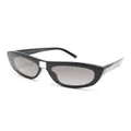 Givenchy Eyewear logo-plaque cat-eye sunglasses - Black
