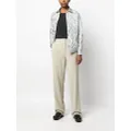 ETRO paisley-print quilted jacket - White