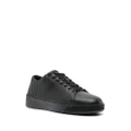 Calvin Klein monogram-print low-top sneakers - Black