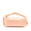 Alexander Wang Scrunchie rhinestone-embellished mini bag - Orange