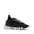 Dsquared2 logo-print low-top sneakers - Black