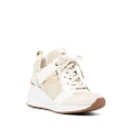 Michael Kors Georgie monogram-pattern sneakers - White