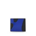 Ferragamo logo-debossed cut-out wallet - Blue
