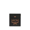 MCM Aren Maxi Visetos money-clip cardholder - Black