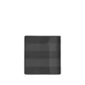 Burberry check-print bifold card holder - Black