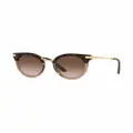 Dolce & Gabbana Eyewear cat-eye frame sunglasses - Brown