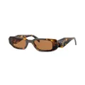 Prada Eyewear tortoiseshell-effect square-frame sunglasses - Green